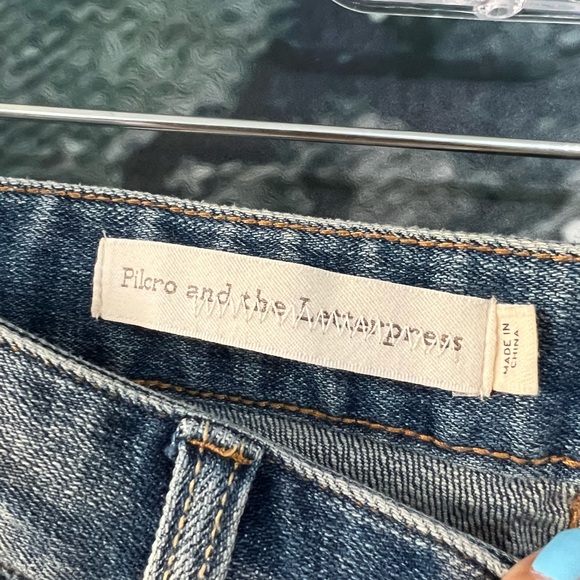 Pilcro & the Letterpress | Slim boyfriend Jean with beaded tassles - Picture 11 of 11